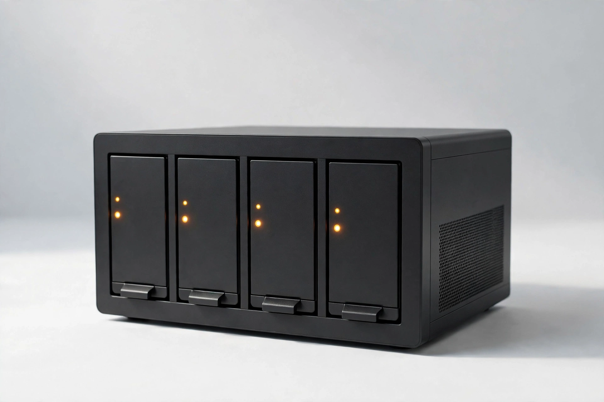 A 4-bay NAS private cloud — own your data
